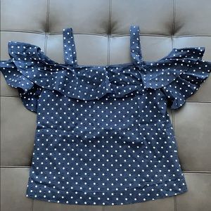 Jcrew ruffle top